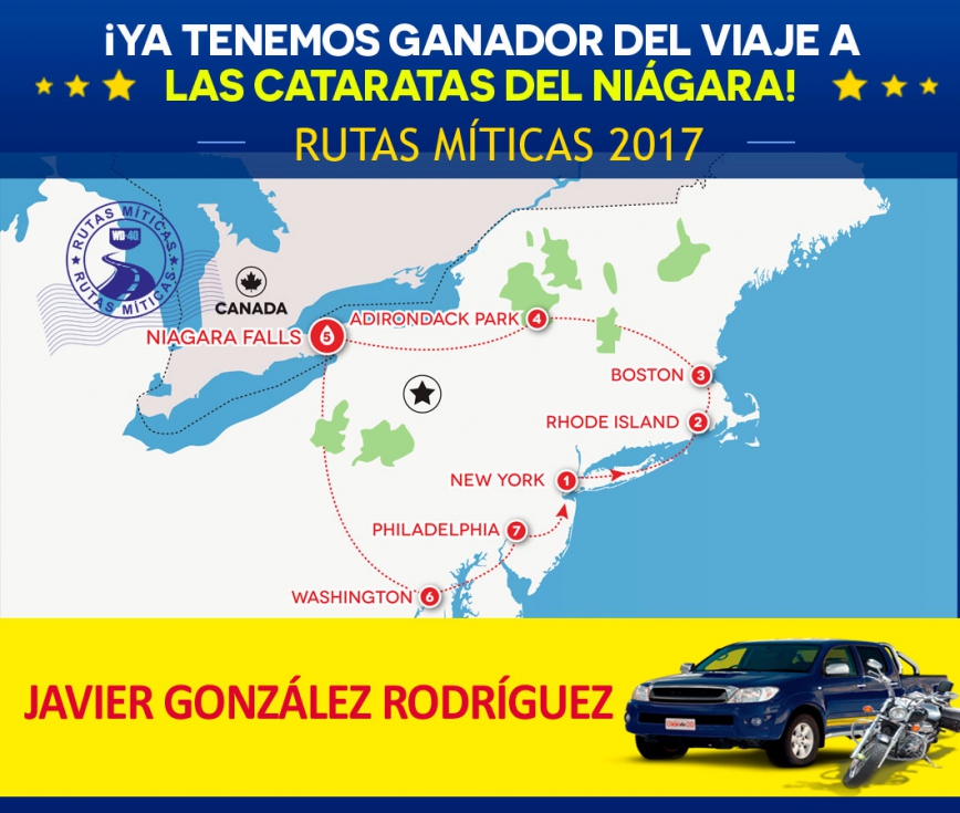 WD-40 anuncia el ganador del concurso Rutas Míticas 2017
