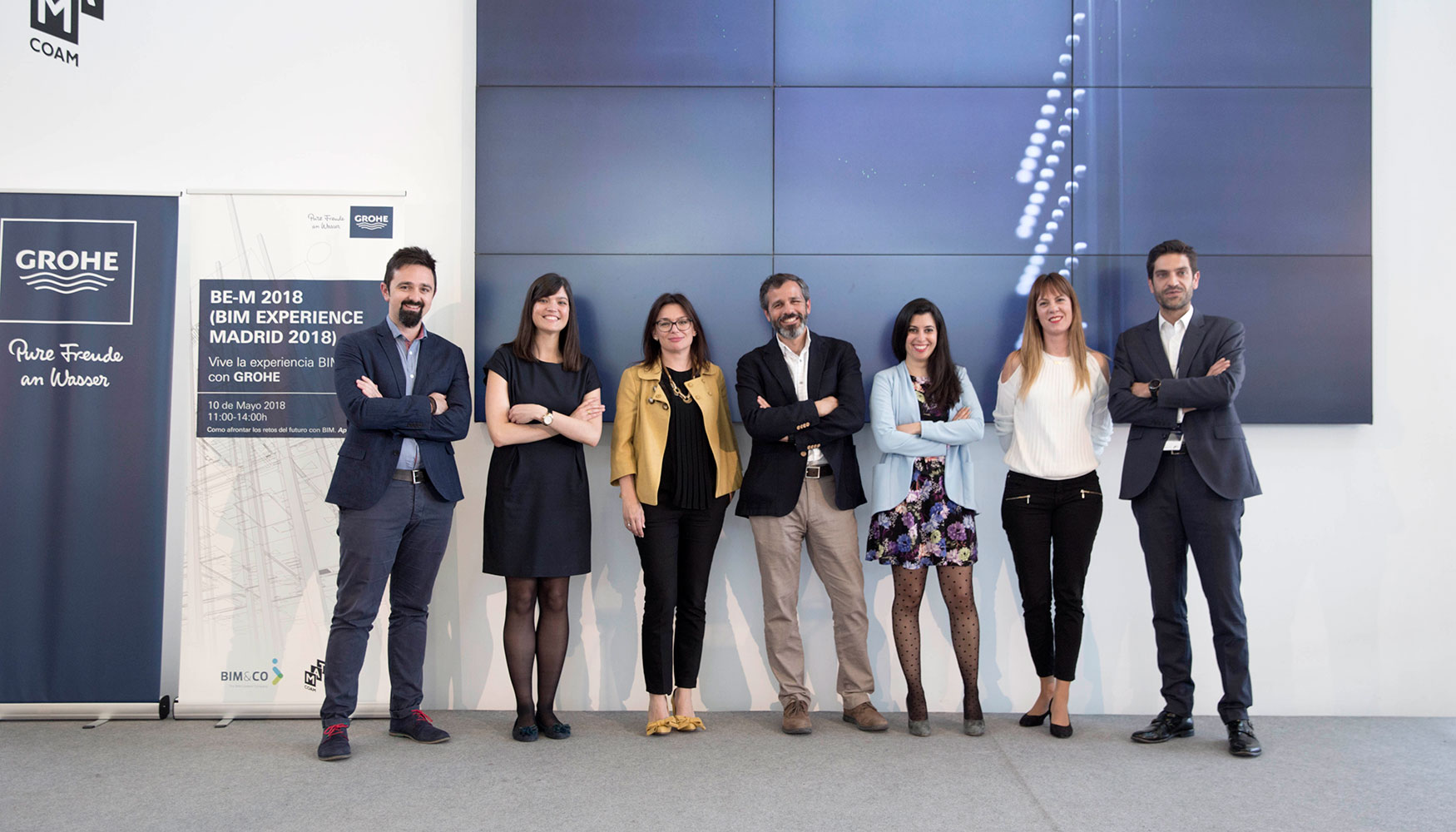 Grohe pone la mirada en el futuro creando la BIM Experience Madrid 2018 en el COAM